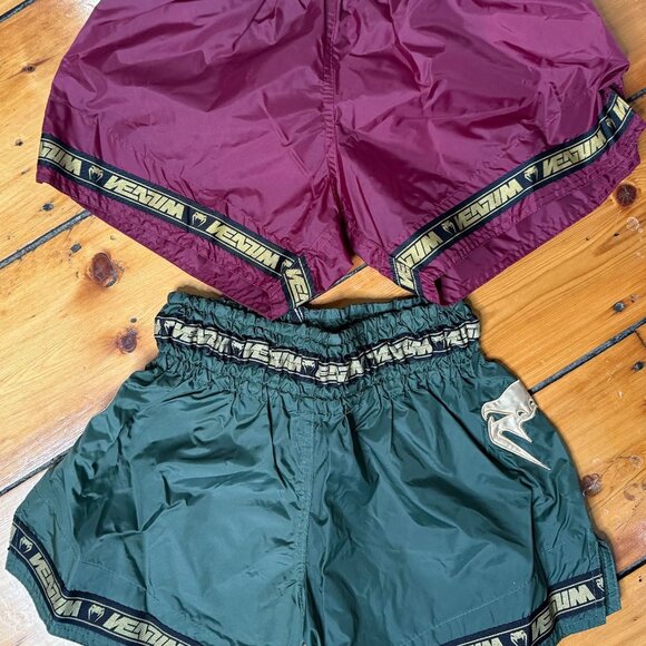2 pair Venum Parachute Muay Thai shorts size Medium UFC Medium adjustable band - Picture 2 of 5